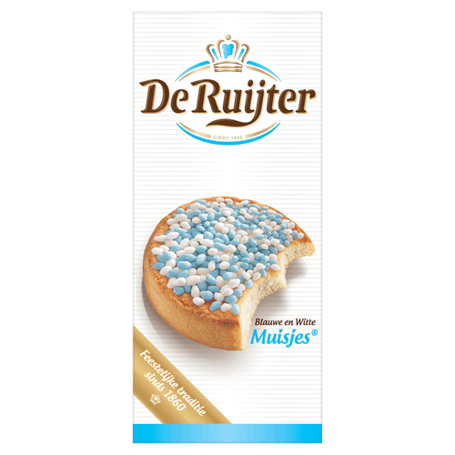 De Ruijter Blauwe & witte muisjes