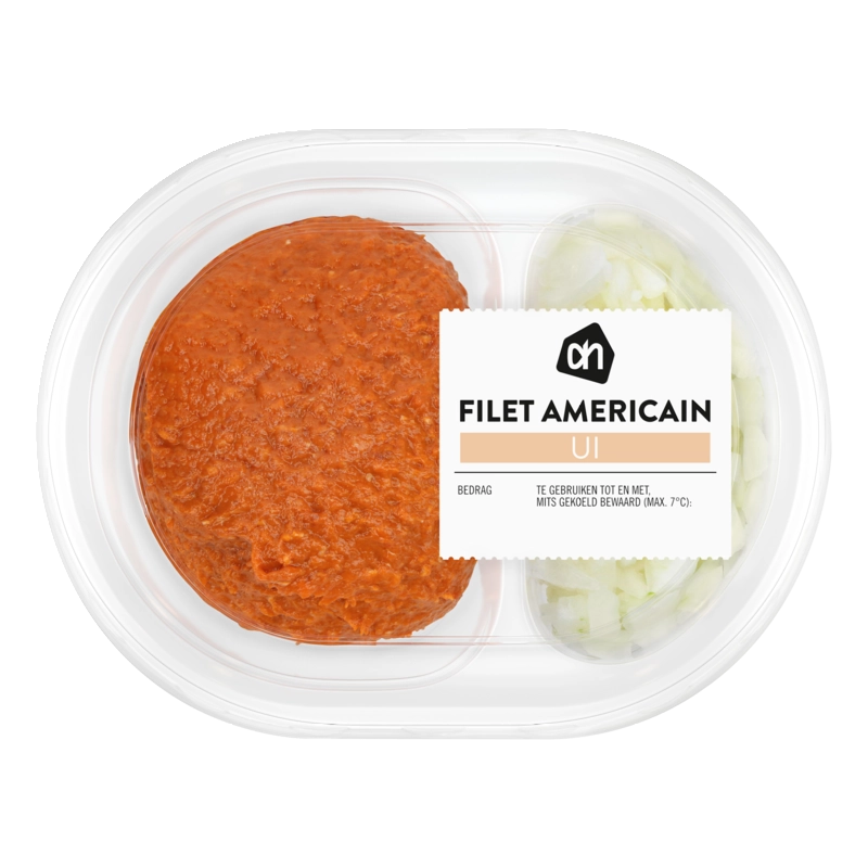 AH Filet americain met ui