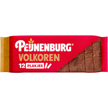 Peijnenburg ontbijtkoek volkoren gesneden 12 plakjes