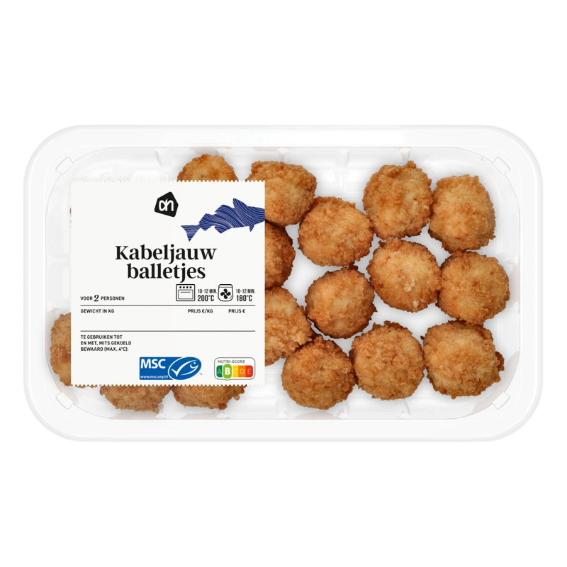 AH Kabeljauwballetjes