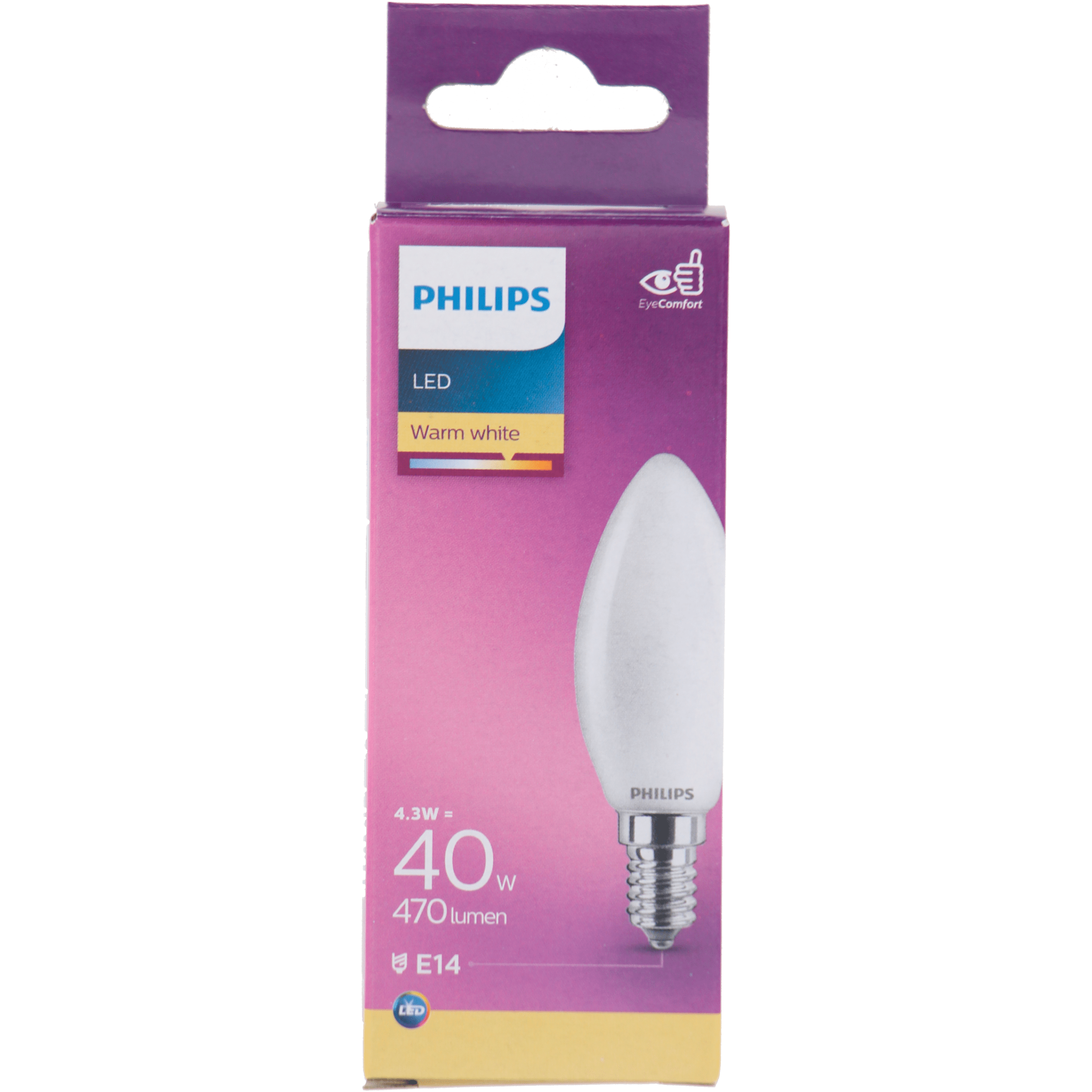 Philips LED kaars 40W E14