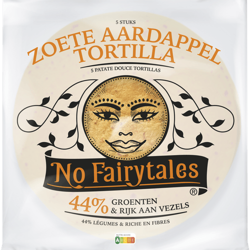 No Fairytales Tortilla zoete aardappel