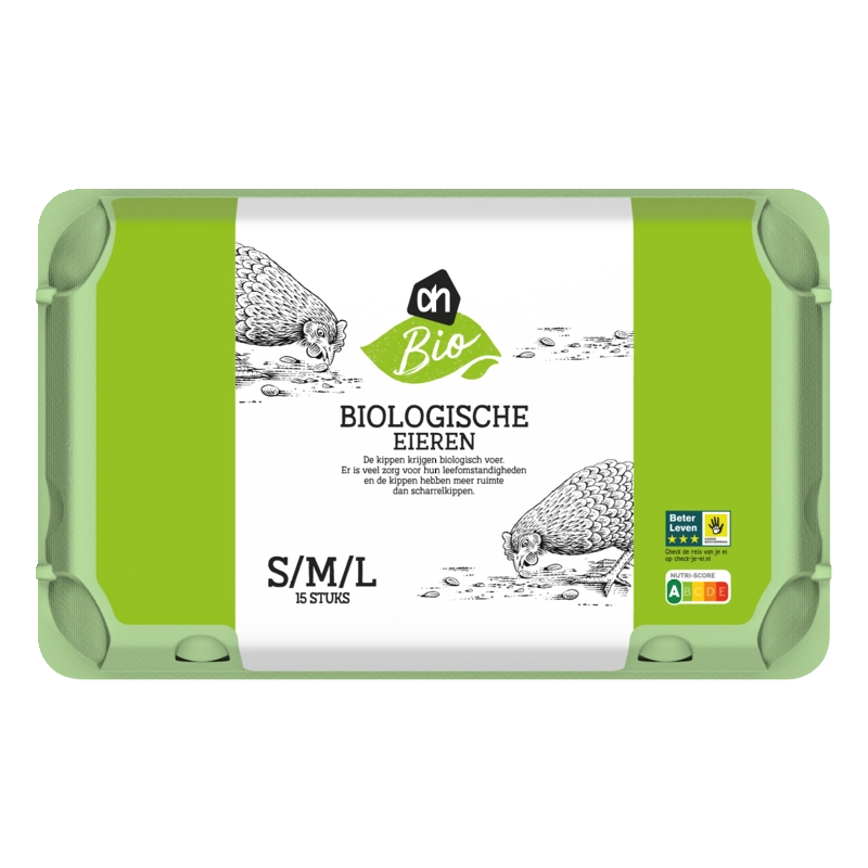 AH Biologisch Eieren S M L