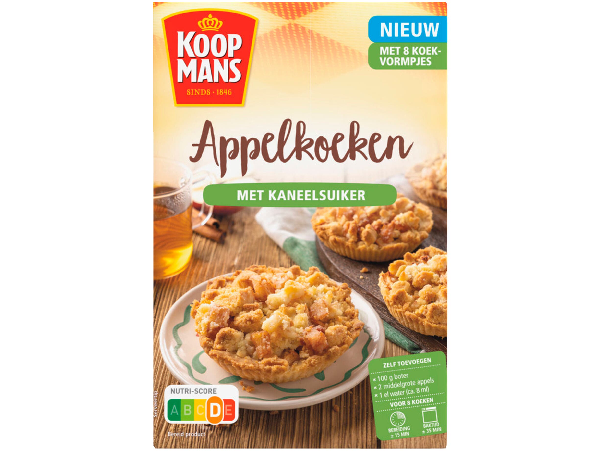Mix voor appelkoeken