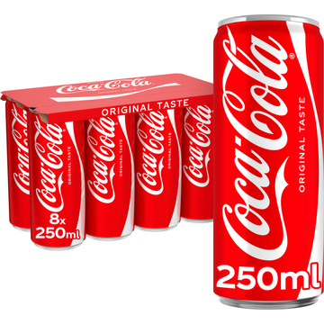 Coca-Cola Original Taste 8 x 250 ml