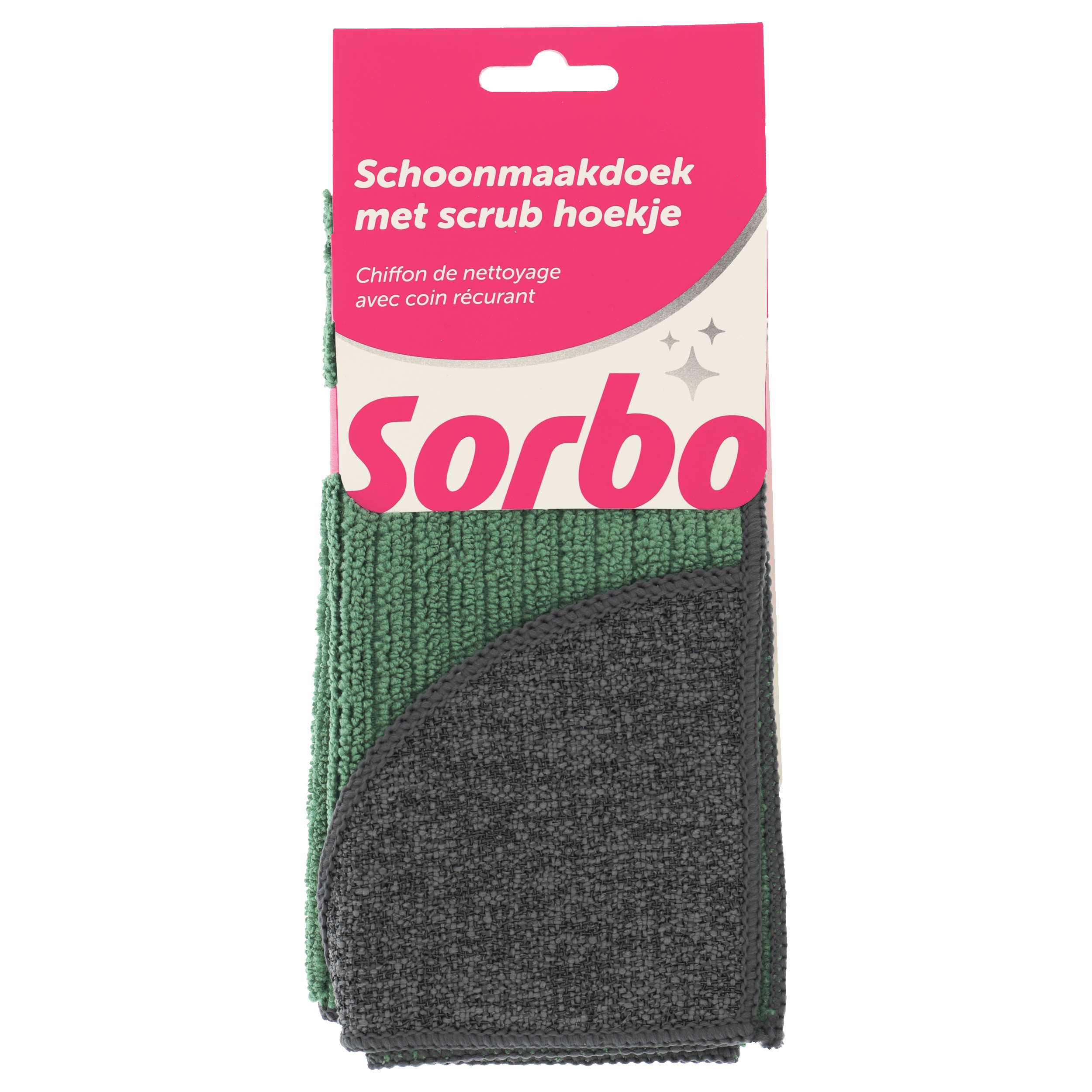 Sorbo Schoonmaakdoek met scrub