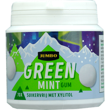 Jumbo Green Mint Gum 105 g