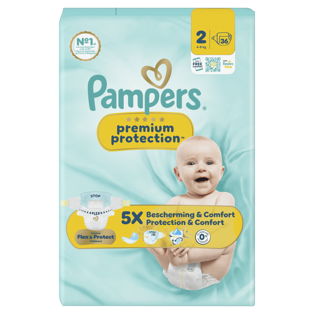 Pampers Premium Protection maat 2