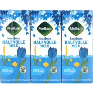 Melkan Hb Melk Halfvol 6x200ml