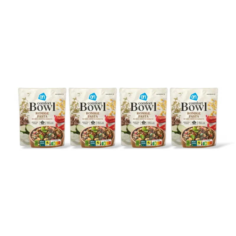 AH Comfort bowl romige pasta 4-pack