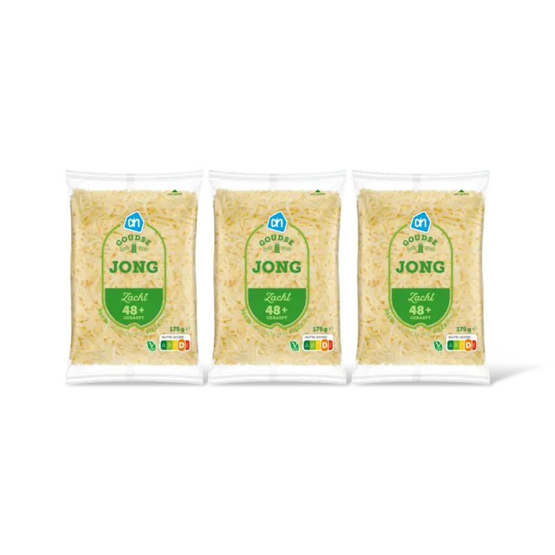AH Goudse jong 48+ geraspt 3-pack