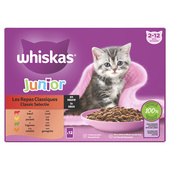 Whiskas kattenvoer junior classic in saus