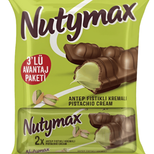 Chocoladereep met pistachecreme 3st.
