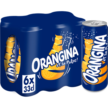 Orangina et sa Pulpe! 6 x 330ML