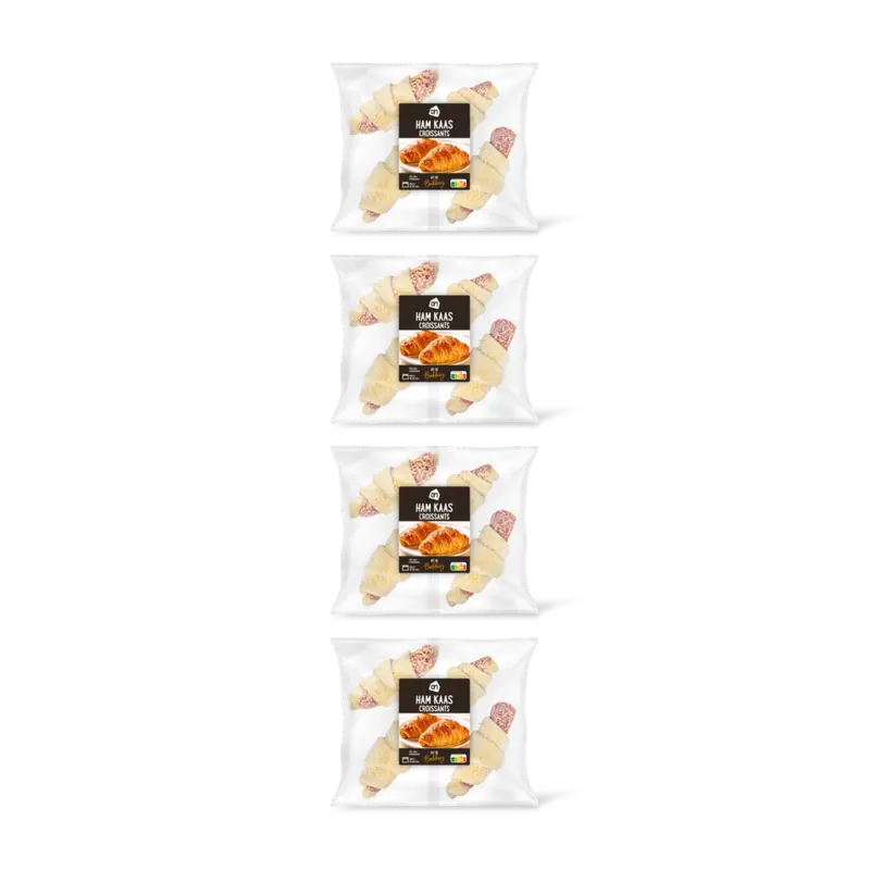 AH Ham kaas croissants 4-pack