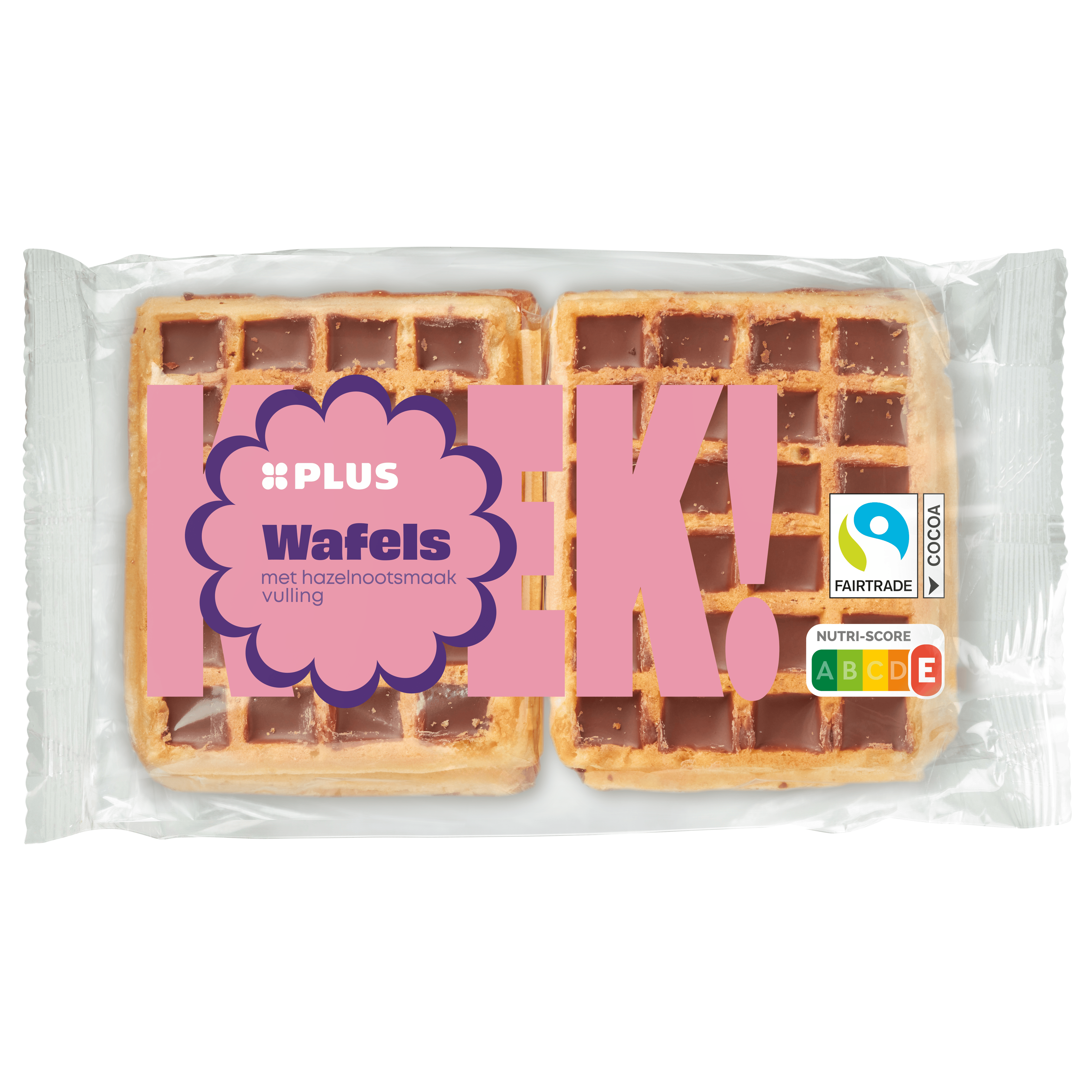 PLUS Wafels Choco Fairtrade