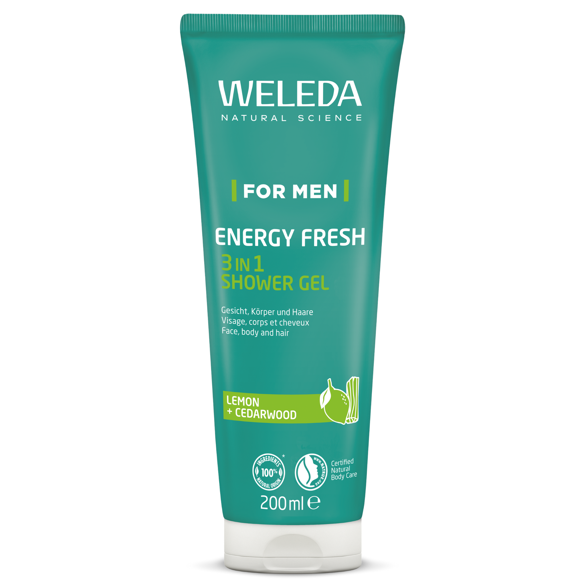 WELEDA Men Energy Fresh 3-in-1 Douchegel 200 ML
