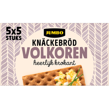 Jumbo Knäckebröd Volkoren 5 x 5 Stuks