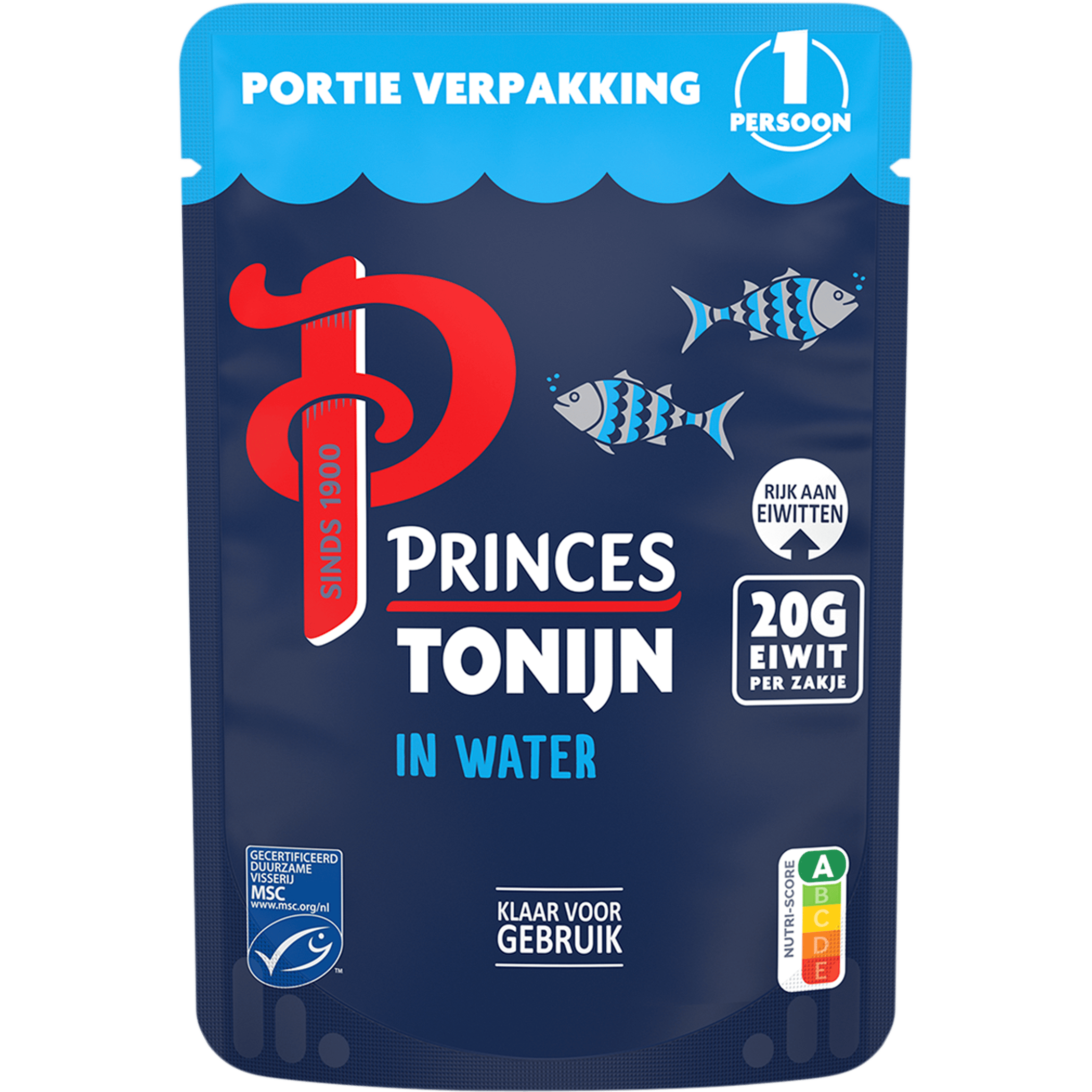 Princes Tonijn in water pouch