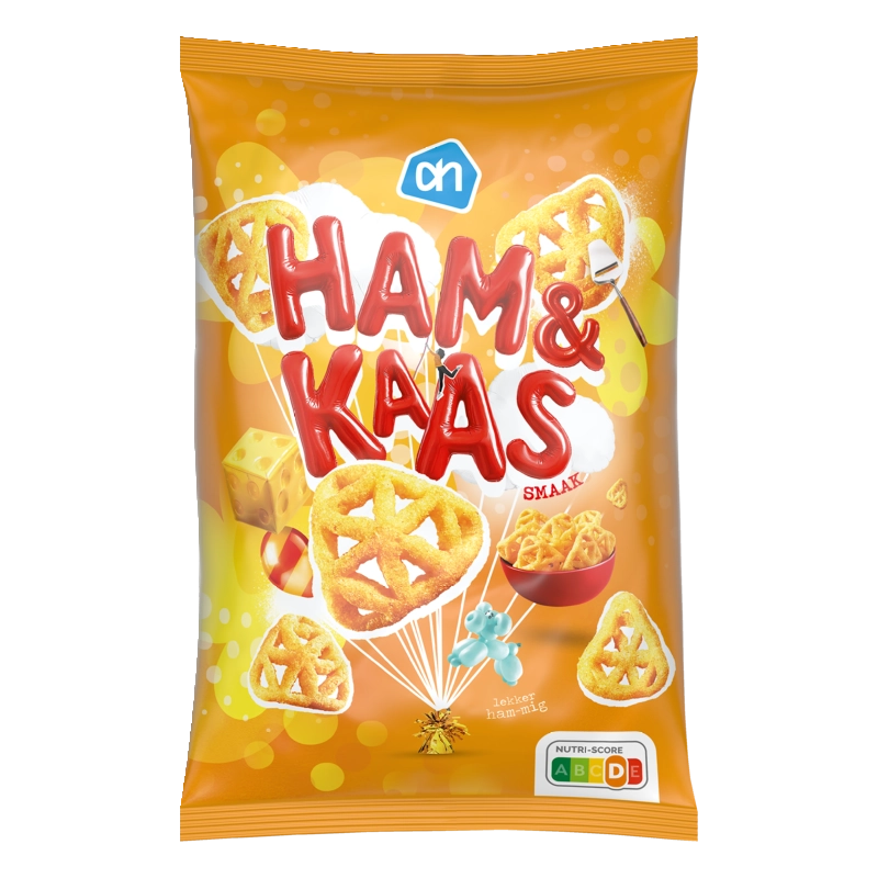 AH Ham & kaas smaak zoutjes