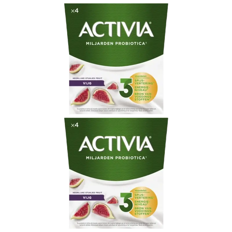 Activia Yoghurt vijg 2-pack