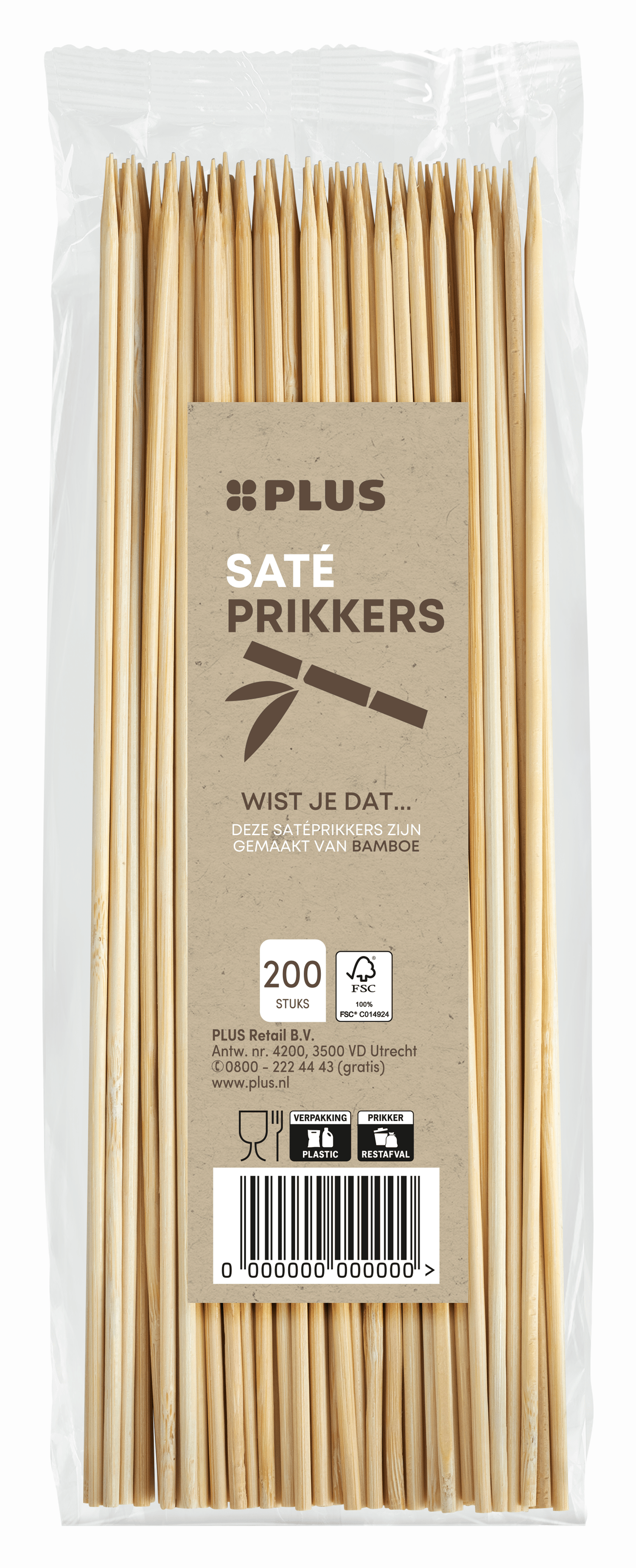 PLUS Satéprikkers 18cm