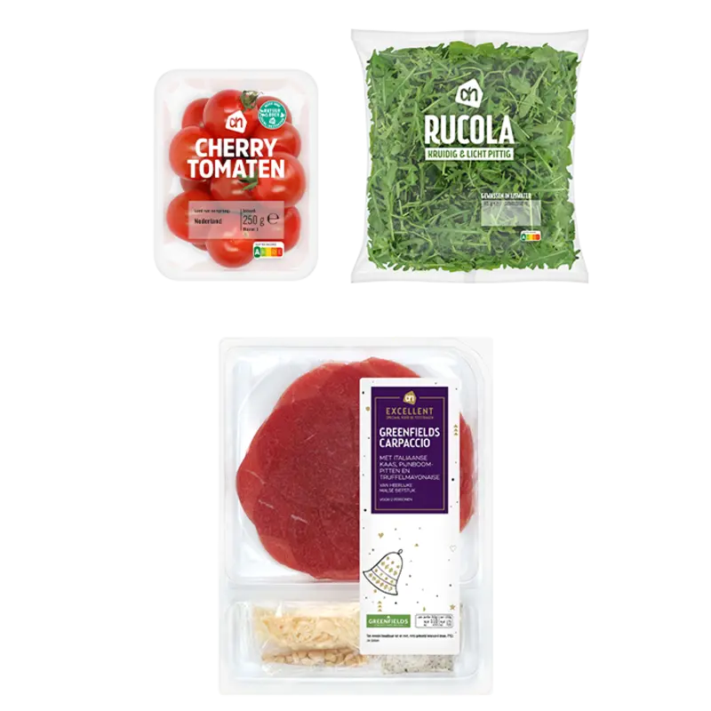 AH Carpaccio pakket