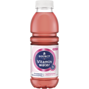 Sourcy Vitaminwater Framboos/Cranberry Fles