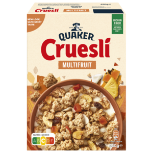 Quaker Cruesli Multifruit