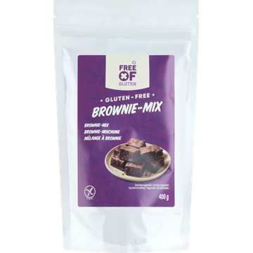 Free Of gluten Glutenvrije browniemix 400g