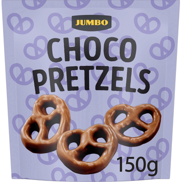 Jumbo Choco Pretzels 150 g