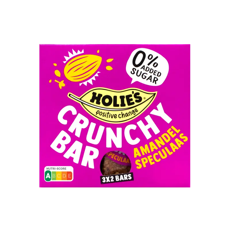 Holie's Crunchy bar amandel speculaas