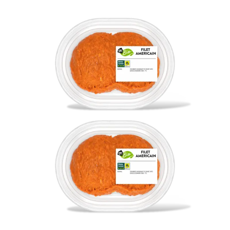 AH Biologisch Filet americain 2-pack