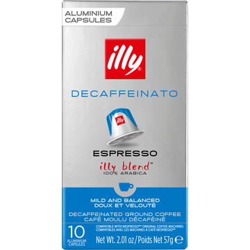 illy Espresso Decaffeinato Koffiecups 10 Stuks