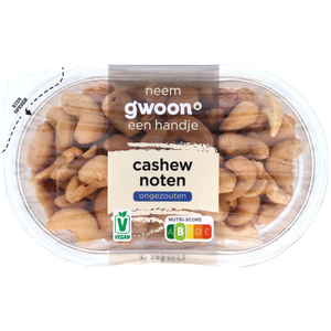 G'woon Cup Cashewnoten Ongezouten