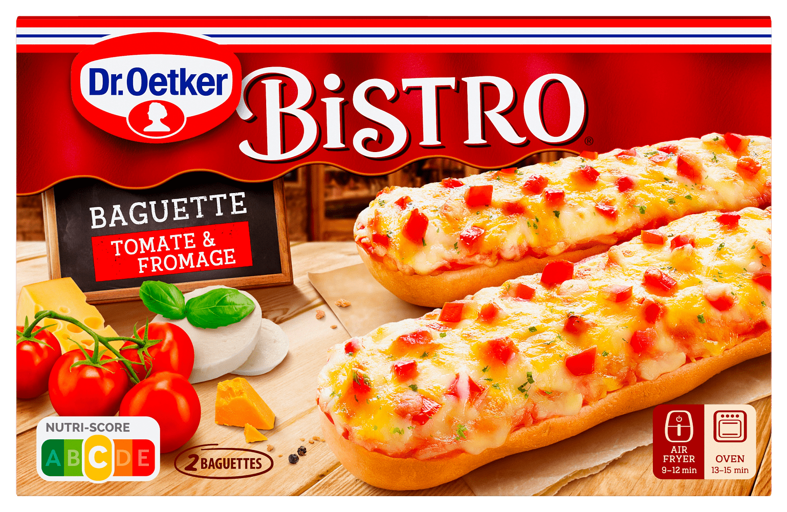 Dr. Oetker Bistro Baguette tomaat en kaas