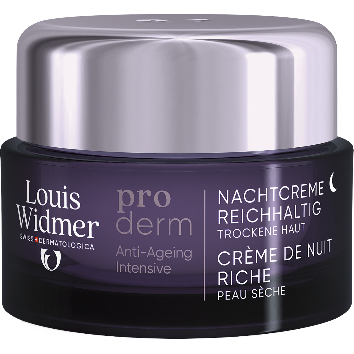 Louis Widmer Proderm Nachtcrème Rijke Textuur Licht Geparfumeerd 50 ML