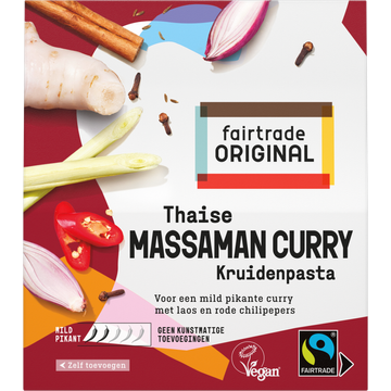 Fairtrade Original Thaise Massaman Curry Kruidenpasta 70 g