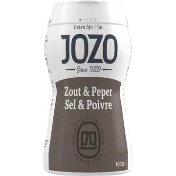 JOZO Salt & Pepper Extra Fine 100 g