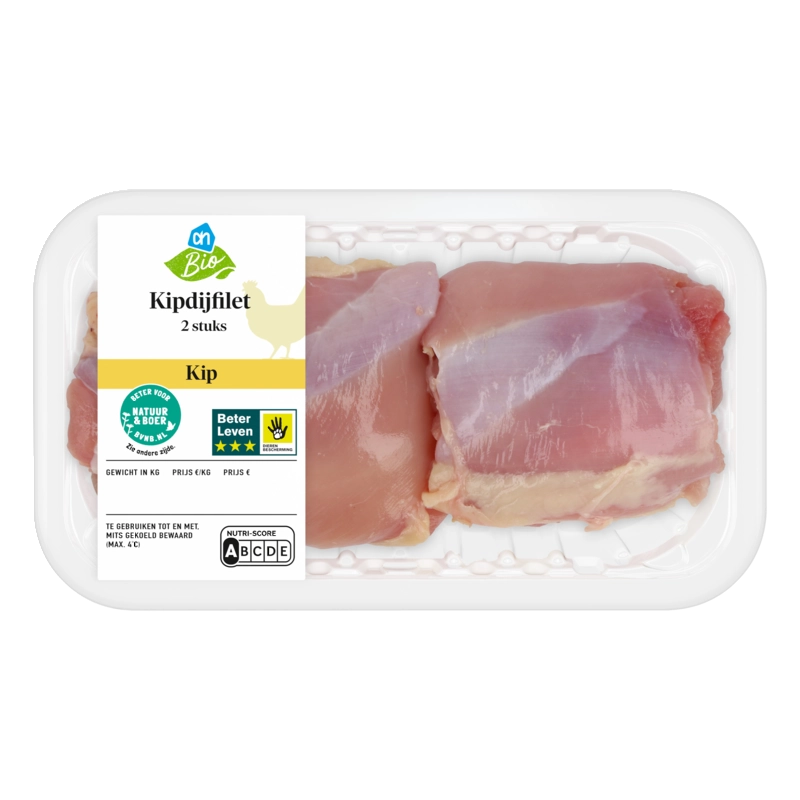 AH Biologisch Kipdijfilet 2 stuks