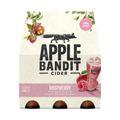 Apple Bandit cider raspberry