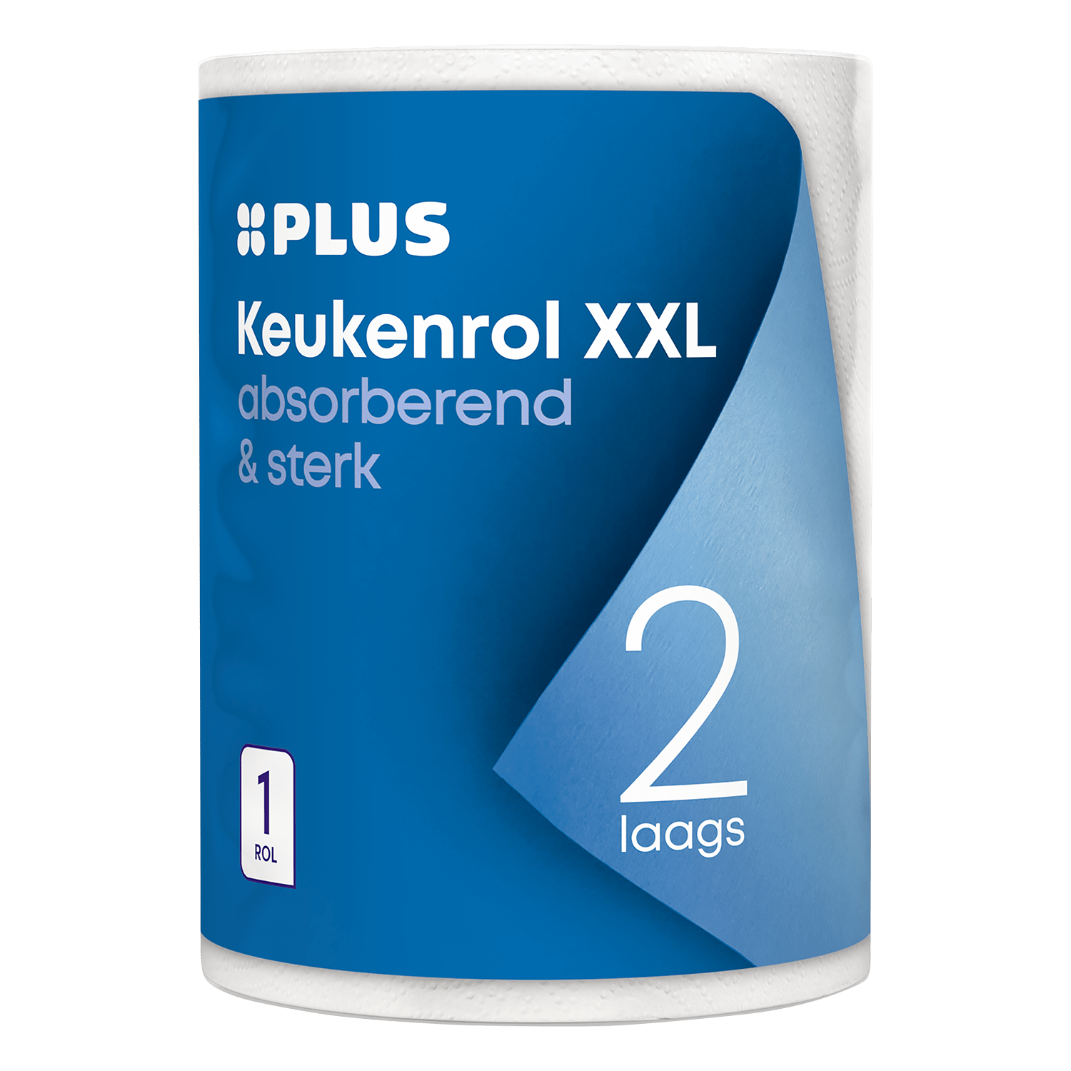 PLUS 2 laags sterk keukenrol xxl 400 vel