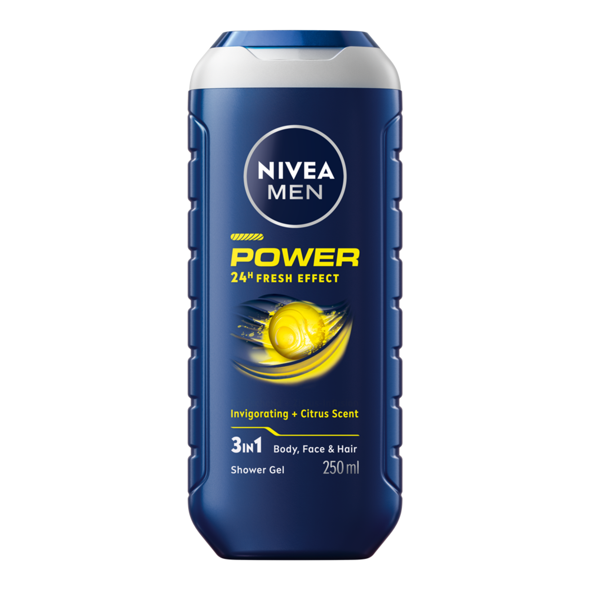 NIVEA MEN Power Fresh 3-In-1 Douchegel & Shampoo 250 ML