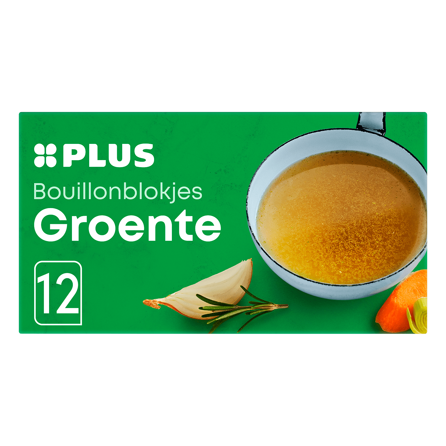 PLUS Bouillonblokjes groenten