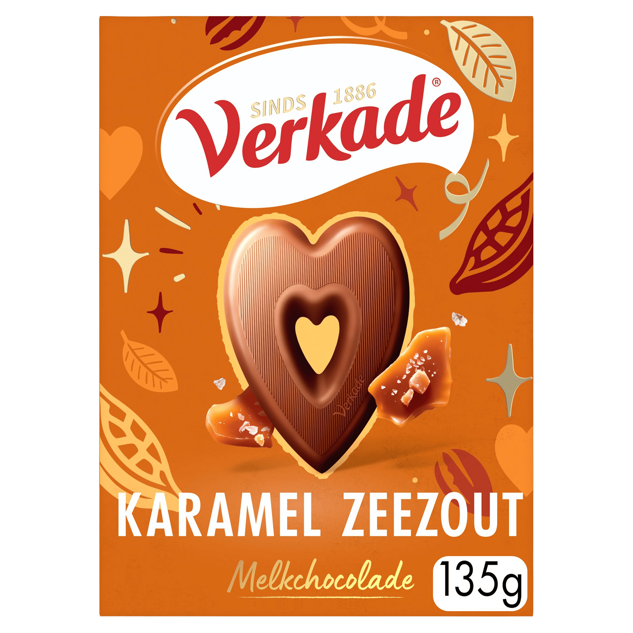 Verkade Hart Melk Karamel/Zeezout