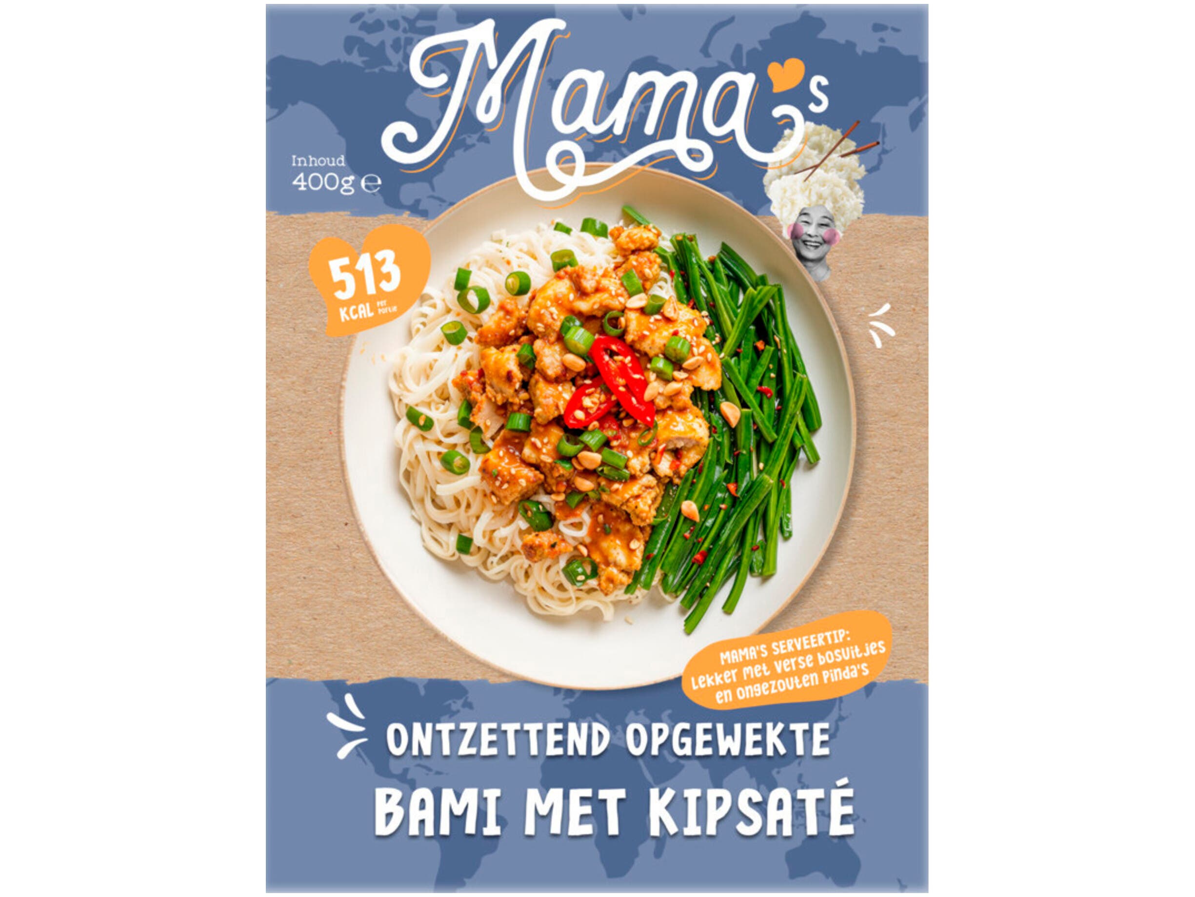 Bami met kipsate