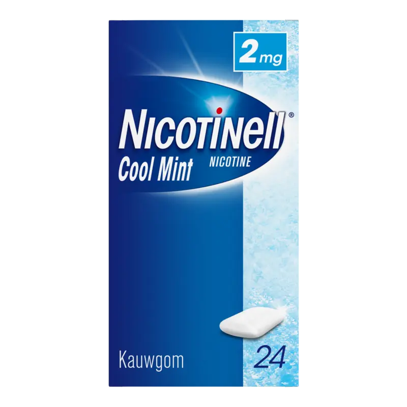 Nicotinell Cool mint nicotine kauwgom