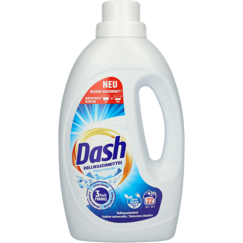 Dash Wasmiddel wit 22 wasbeurten