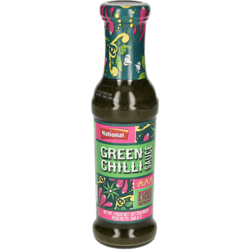National Green Chili Sauce 300g