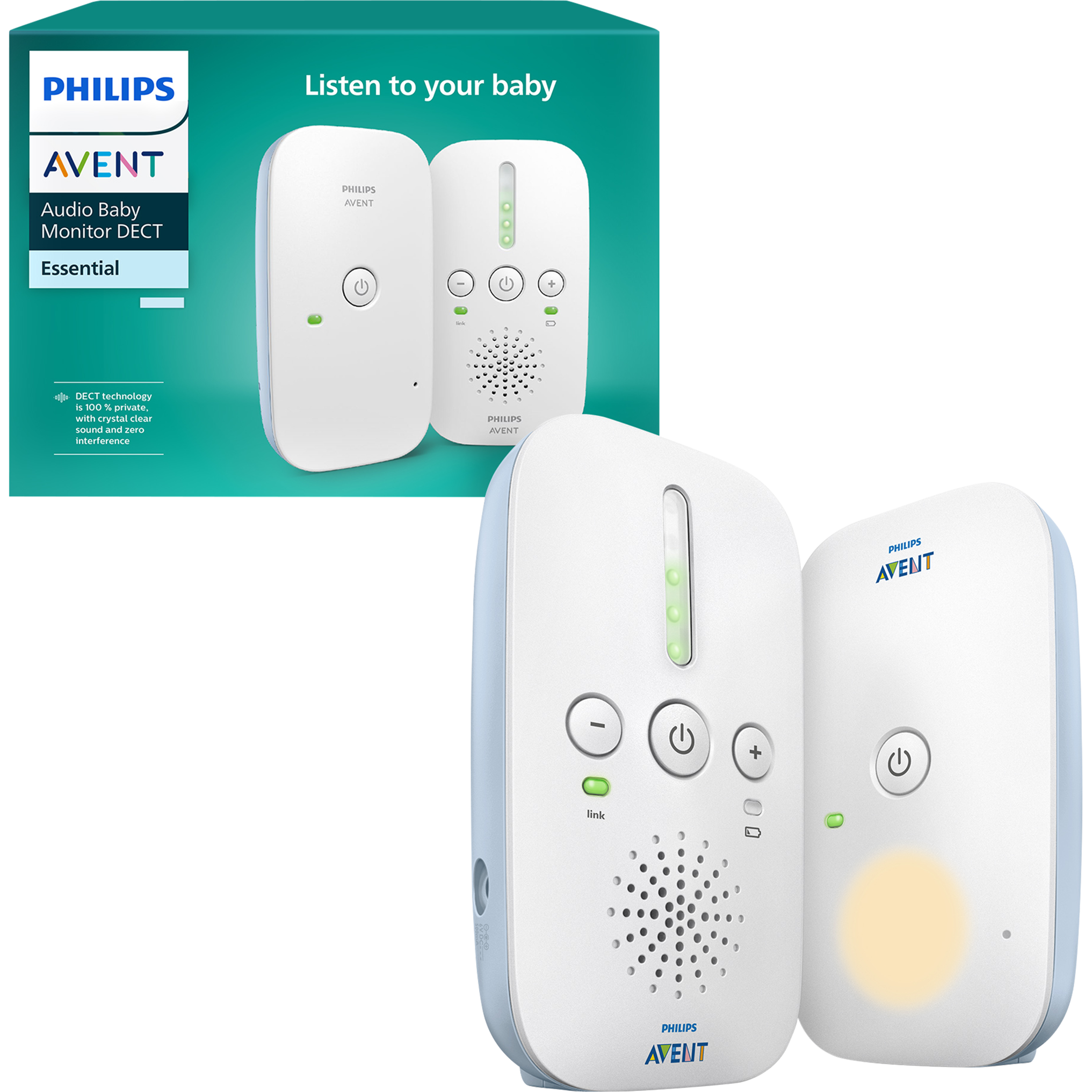 Philips Avent DECT Babyfoon SCD503/26